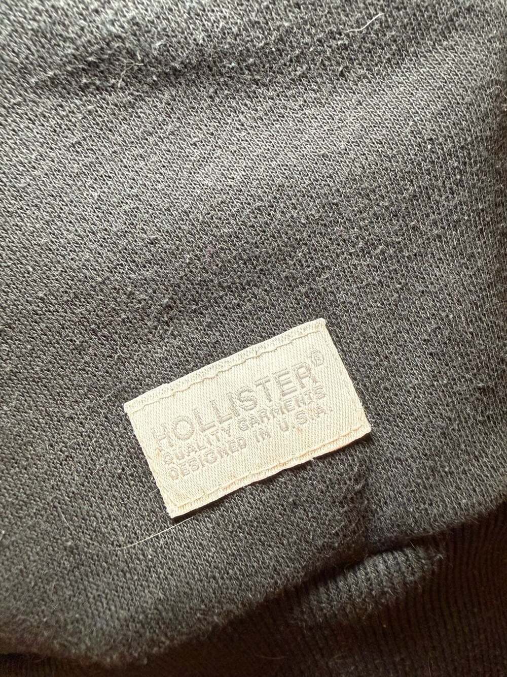 Hollister Oversized Fit Black Crewneck Sweatshirt Extra Large - Picture 5 of 8
